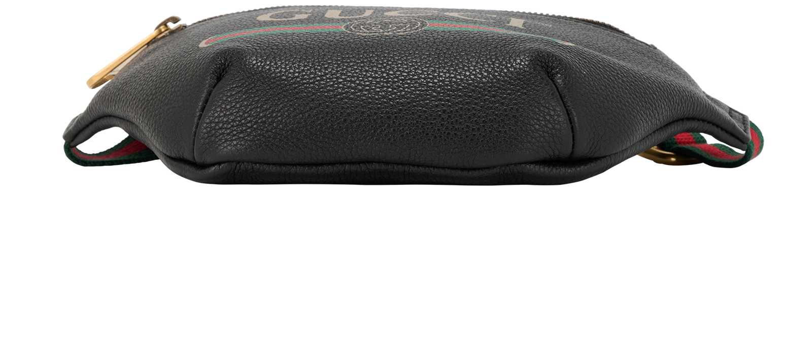 Small Logo Belt Bag, &pound;480, Handbags, Black, Leather, Top view